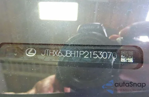 2023 Lexus Ux 250H Base z USA, uszkodzony, nr VIN JTHX6JBH1P2153070